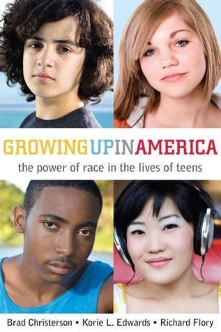 Book cover: Growing up in America